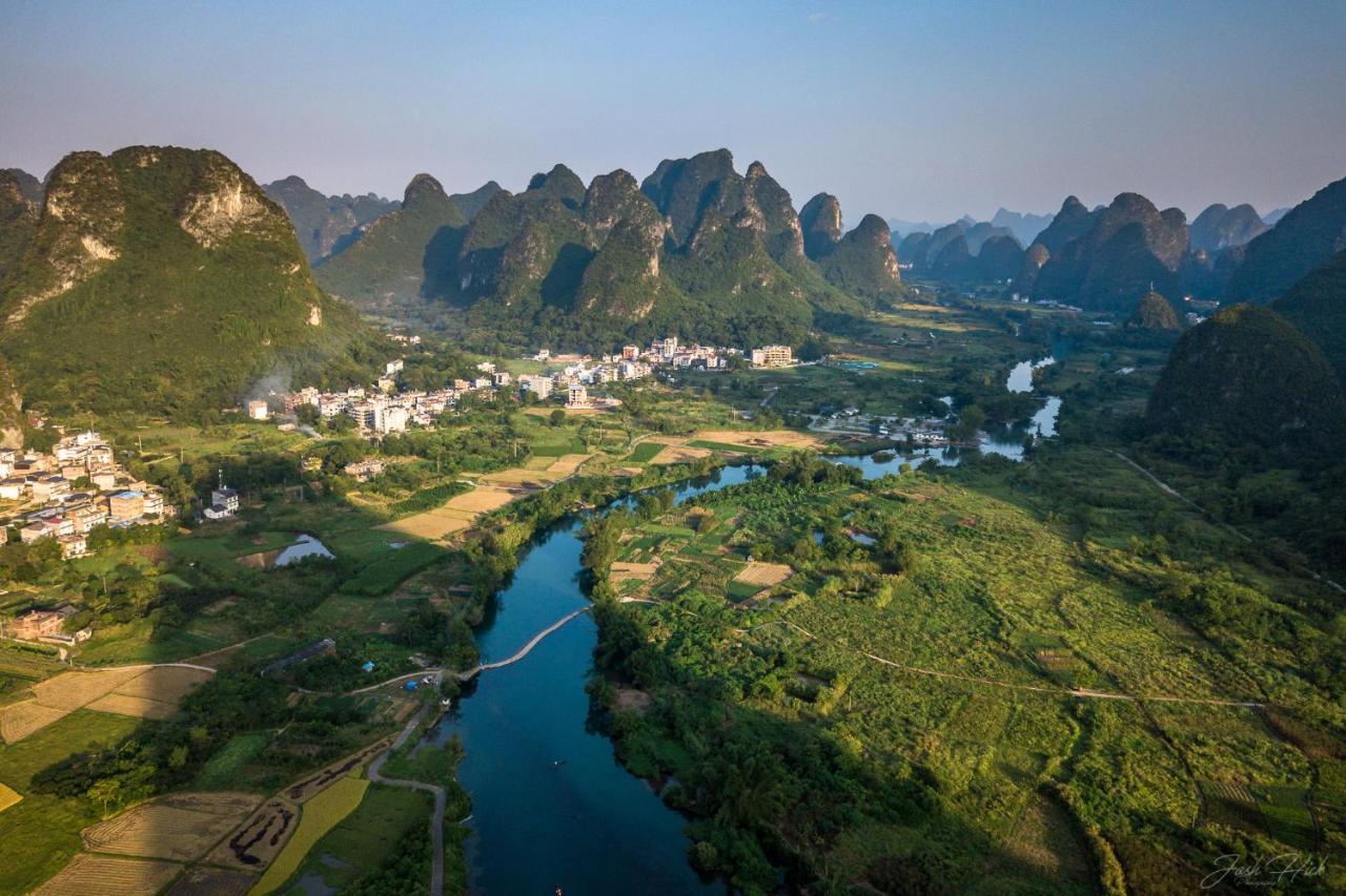 Mountain Stream Hostel Yangshuo Exterior foto